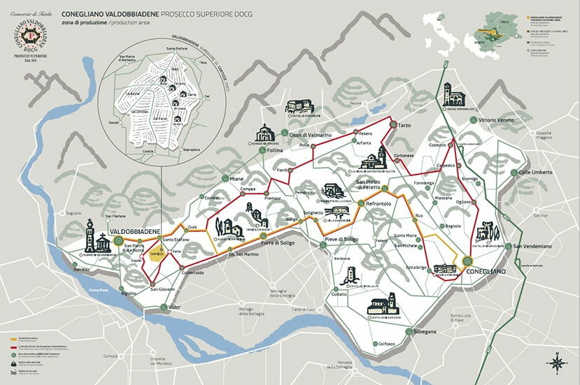 Rive Prosecco,單一園，Conegliano Valdobbiadene Prosecco Superiore DOCG，科內利亞諾.瓦多比亞德內超級普洛賽克法定產區，Sparkling，氣泡酒