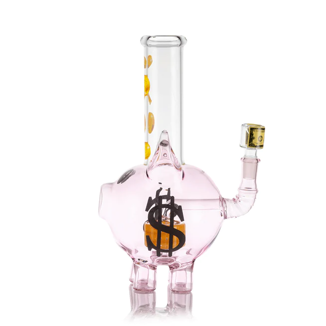 PIGGY BANK XL BONG 9.5" BY HEMPER