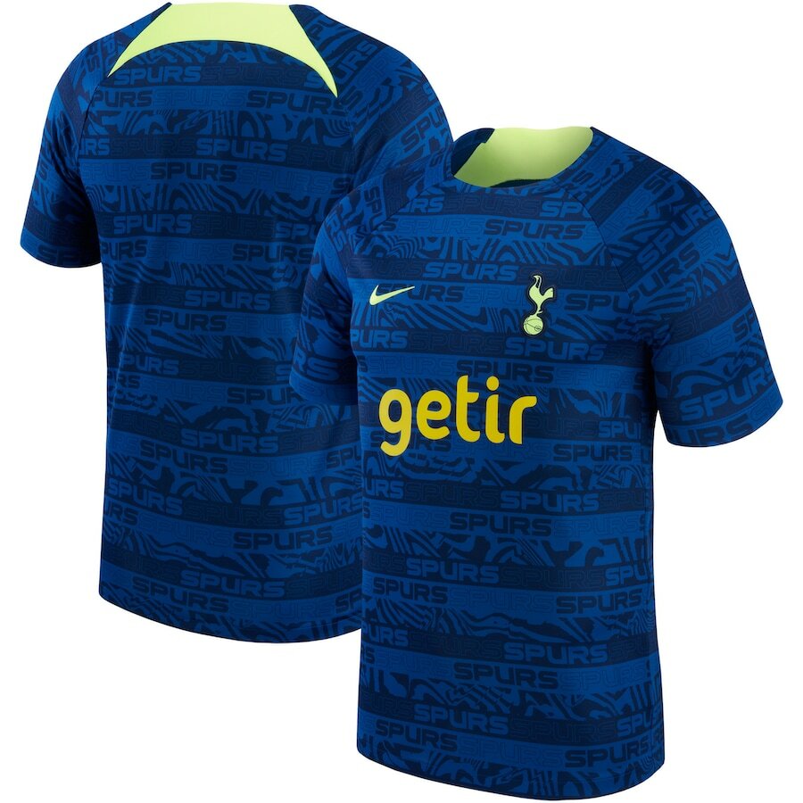 2022 Tottenham Hotspur Pre Match Shirt Blue