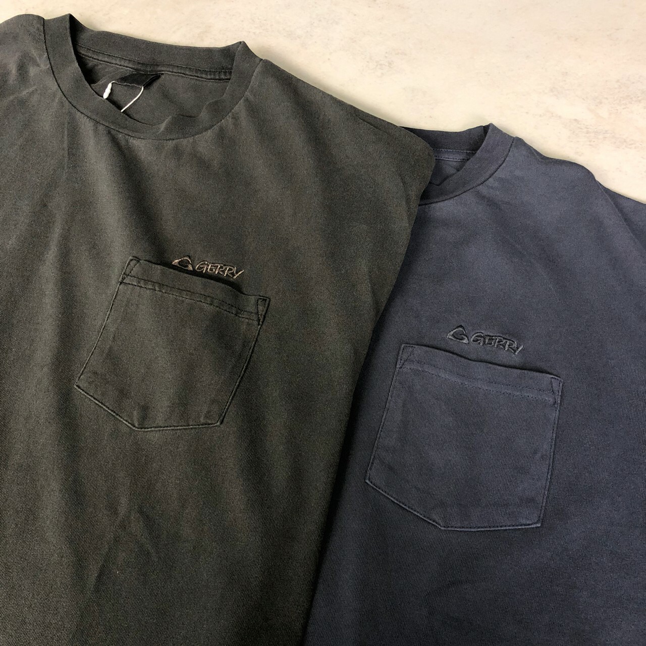 GERRY 水洗復古口袋短袖Tee GE23SU04