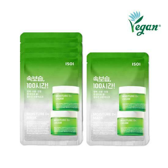 isoi Moisture Dr. Mask [3+1PCS] [Olive Young Planning Set]