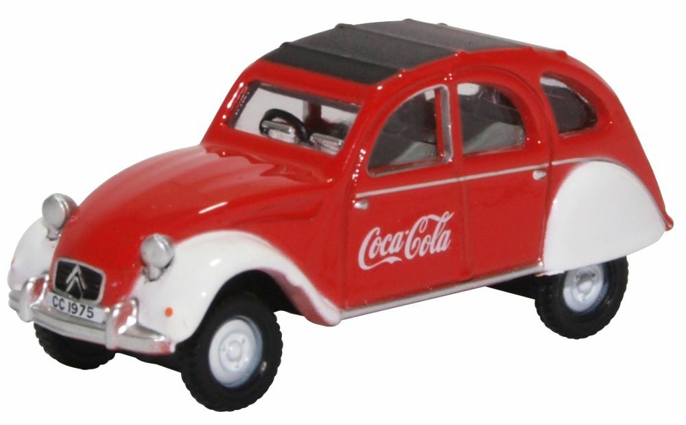 Oxford 76CT007CC 1:76 Citroen 2CV Coca Cola