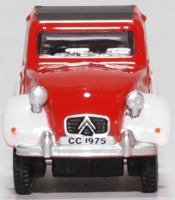 Oxford 76CT007CC 1:76 Citroen 2CV Coca Cola