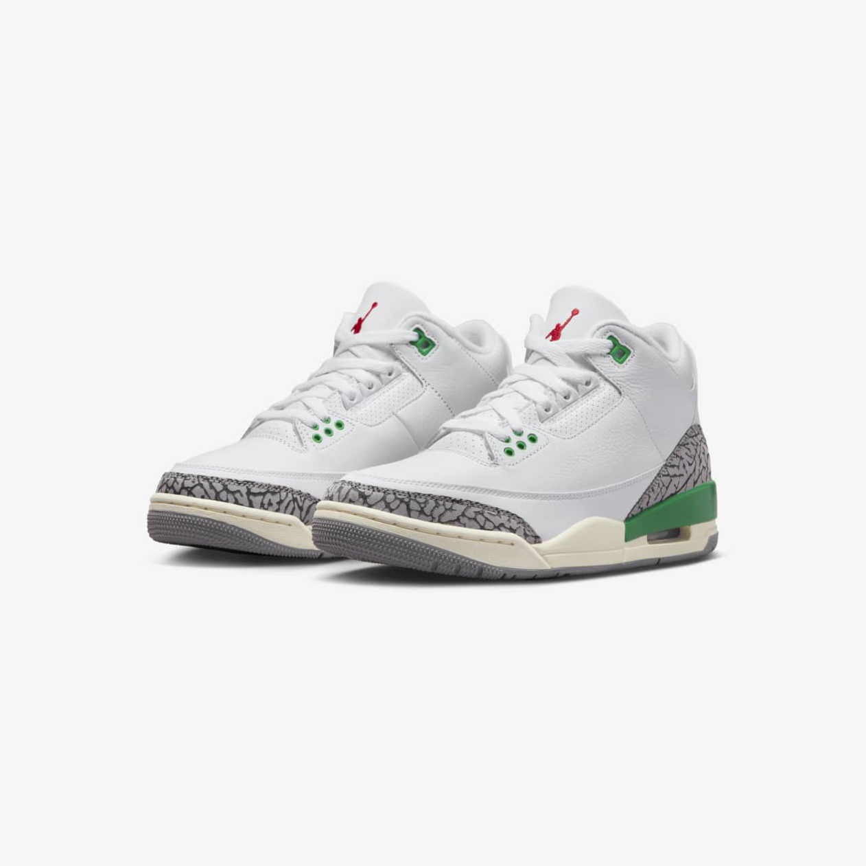 -(A2d)-WMNS AIR JORDAN 3 RETRO "LUCKY GREEN"-CK9246 136