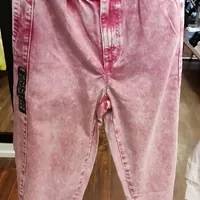 [S] TOMMY HILFIGER TIE DYE PANTS,PINK , 76J3651-690 (STH306)