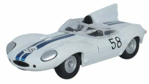 Oxford 76DTYP003 1:76 Jaguar D Type Winner Lime Rock 1957 - Walt Hansgen