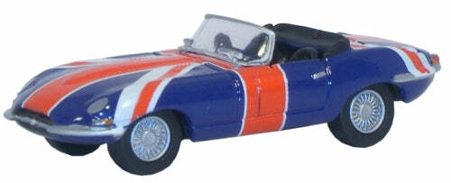 Oxford 76ETYP005 1:76 Jaguar E Type Union Jack