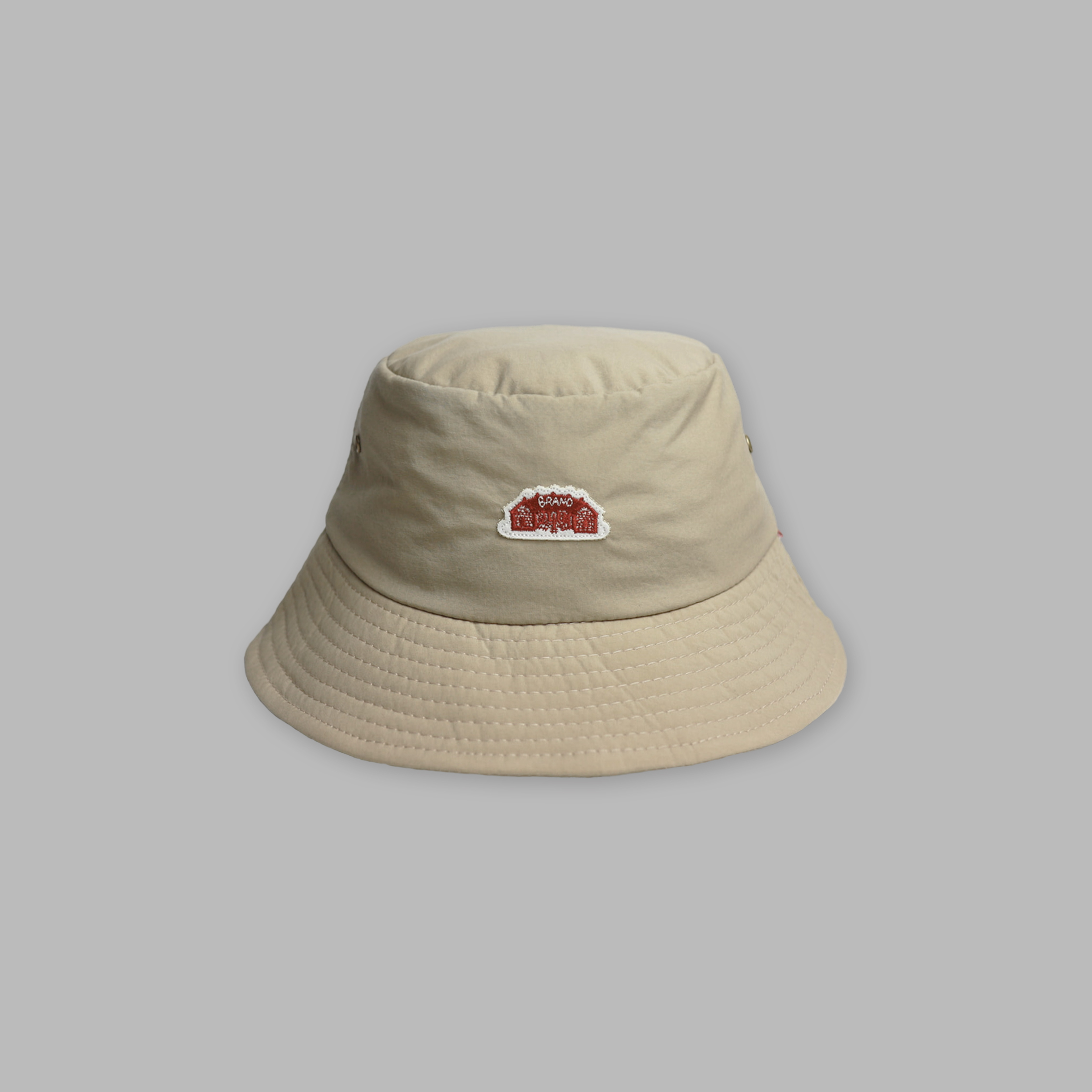 Round House Nylon Pocketable Bucket Hat ╭ 3色 ╮