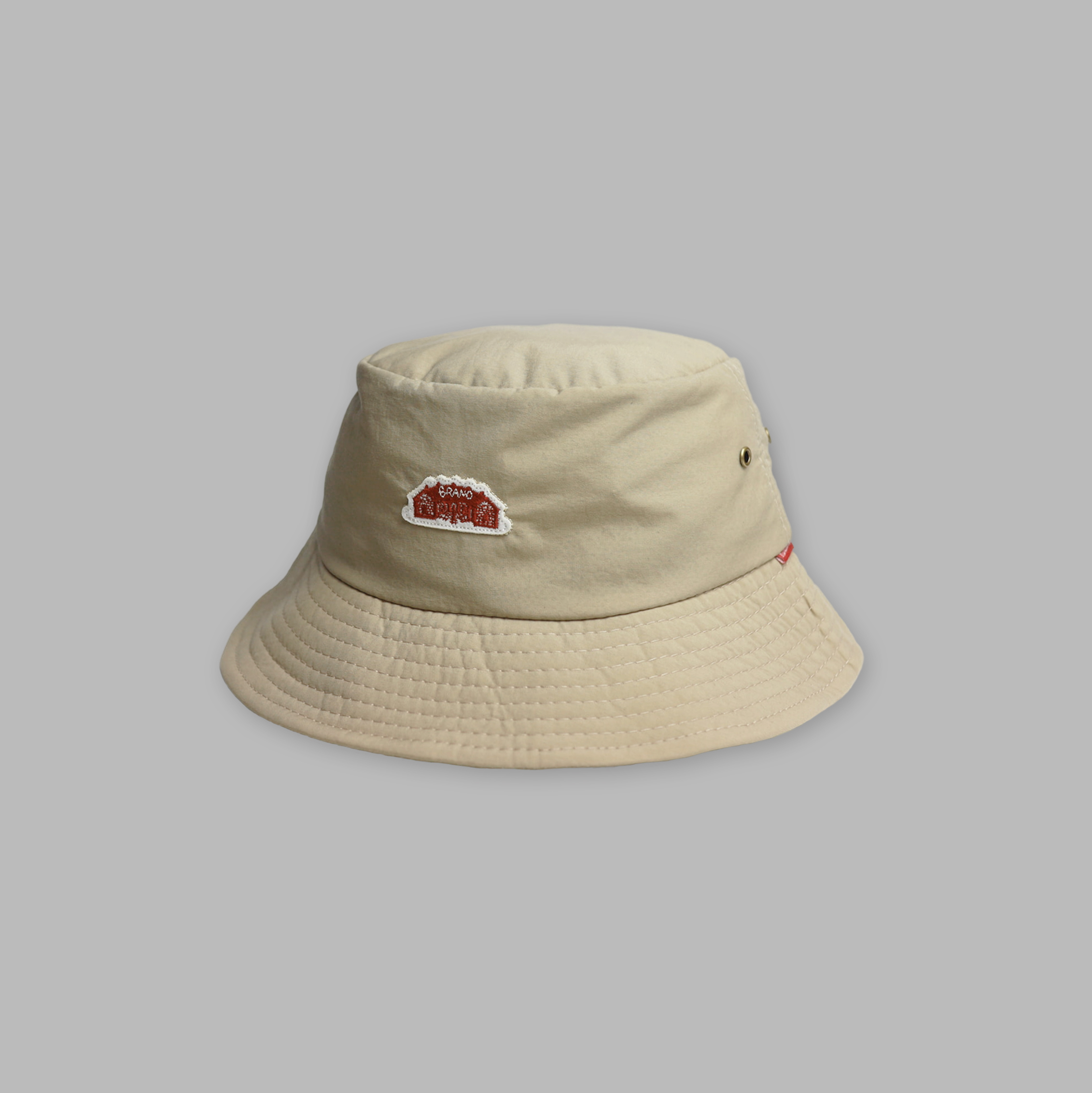 Round House Nylon Pocketable Bucket Hat ╭ 3色 ╮