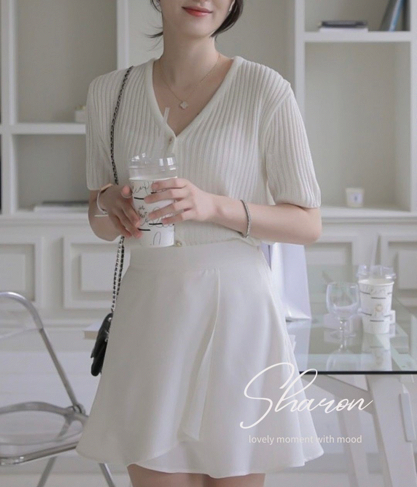 🚀當日出貨 【🌸早春新品 】 Sharon質感輕雪紡褲裙(3colors)  後鬆緊彈性腰圍