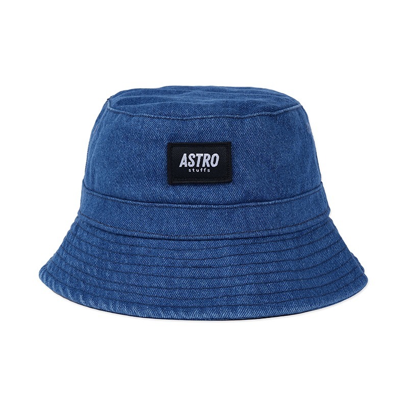 Astrostuffs Logo Denim Bucket Hat