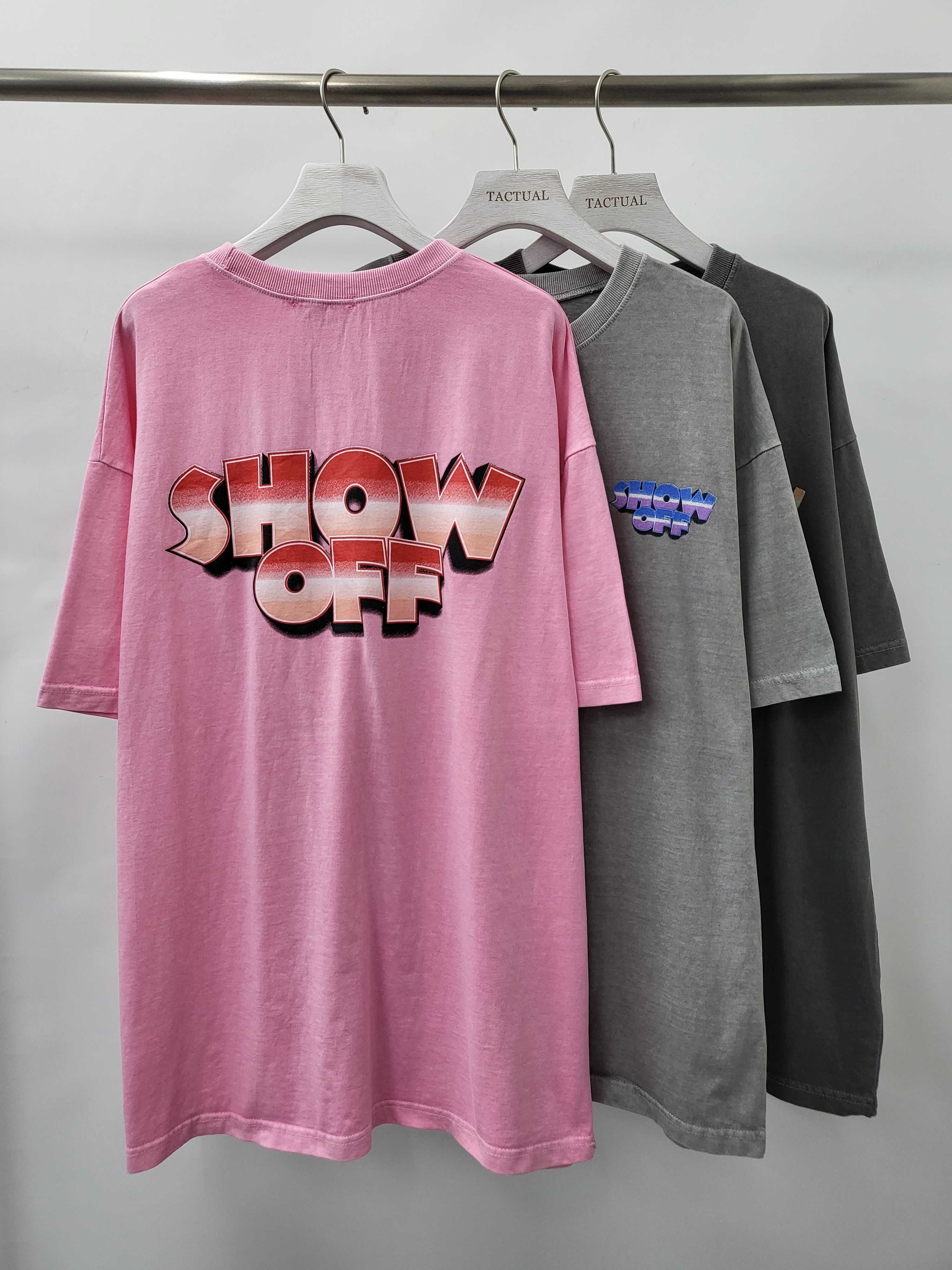 英文字短袖Tee T4836