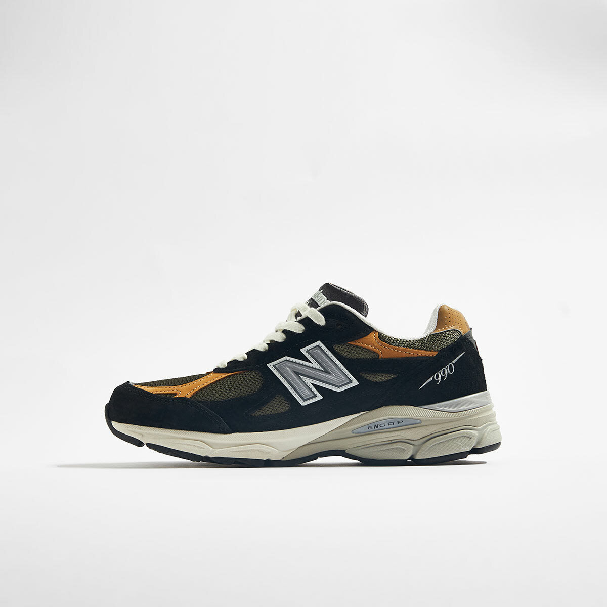 New Balance 990 990v3 M990BB3 Black Tan Made in USA