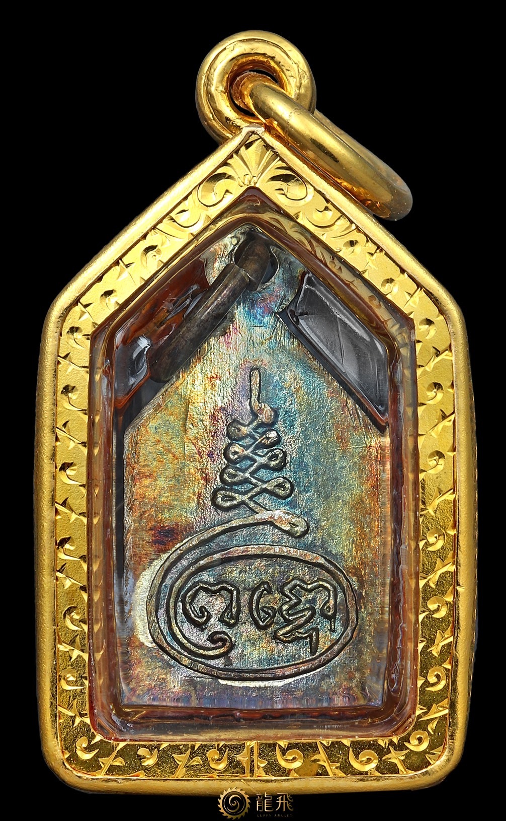 第一期頂級稀少純銀坤平極美品—阿贊仲猜吉力-佛歷2504年