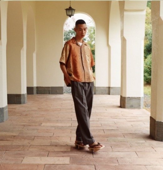 VISVIM COPA SHIRT S/S JACQUARD (SILK) - PRE ORDER ITEM (預訂中)