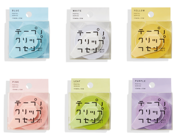 夾式磁吸兩用標籤便利貼紙捲 /YAMATO/JAPAN