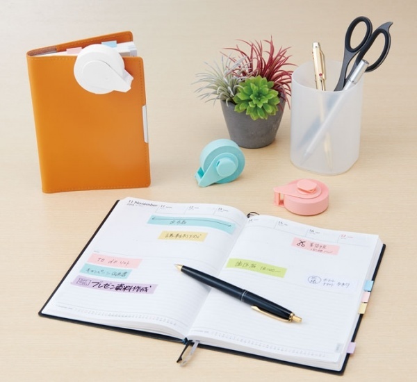 夾式磁吸兩用標籤便利貼紙捲 /YAMATO/JAPAN