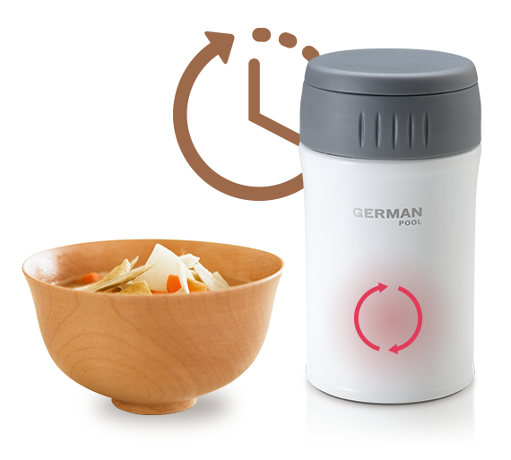 德國寶 German Pool   VFJ-250‧不銹鋼真空保溫燜燒杯‧500ml‧香港行貨‧