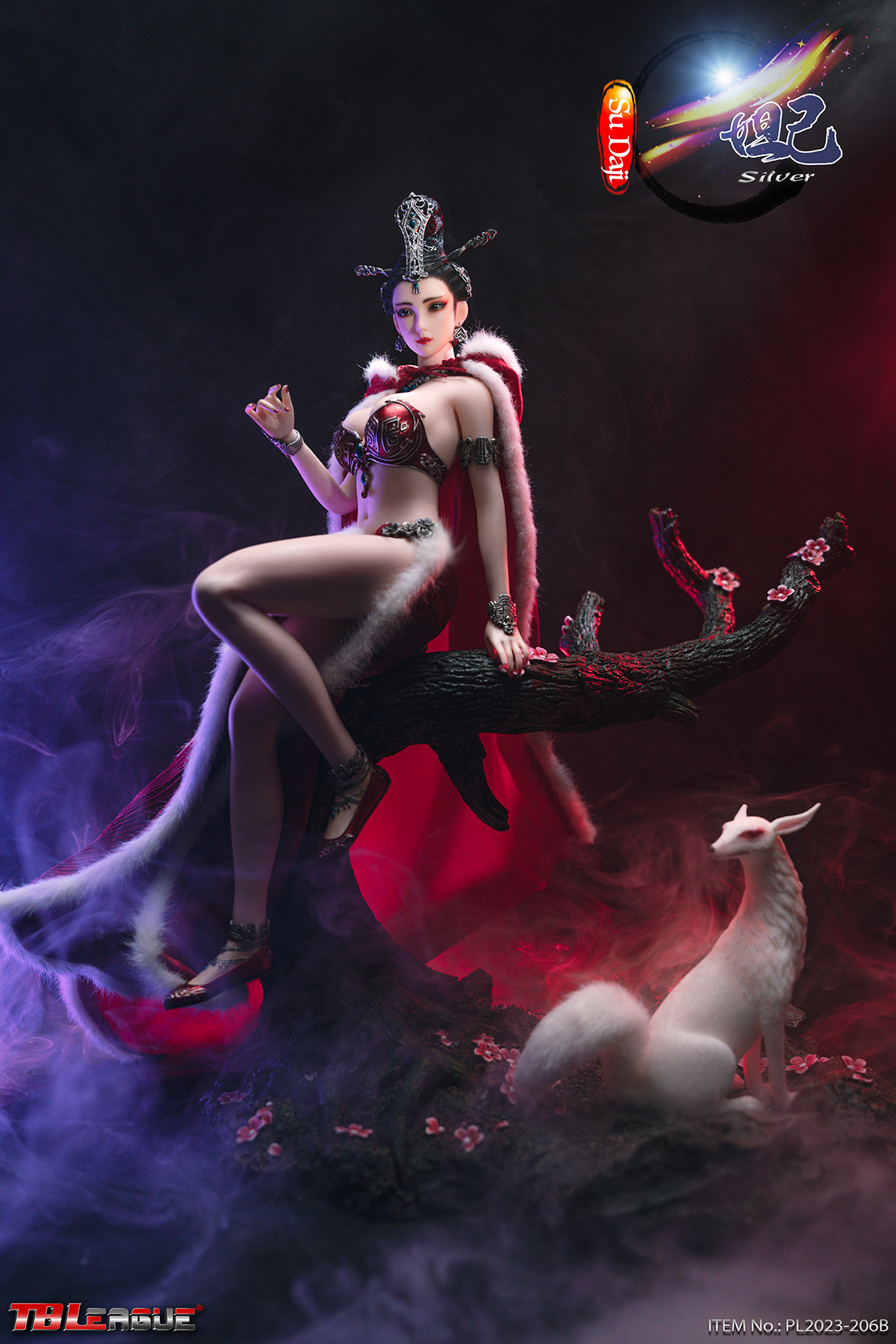 [訂金] TBLeague : 1/6 PL2023-206B 妲己 (銀色版)