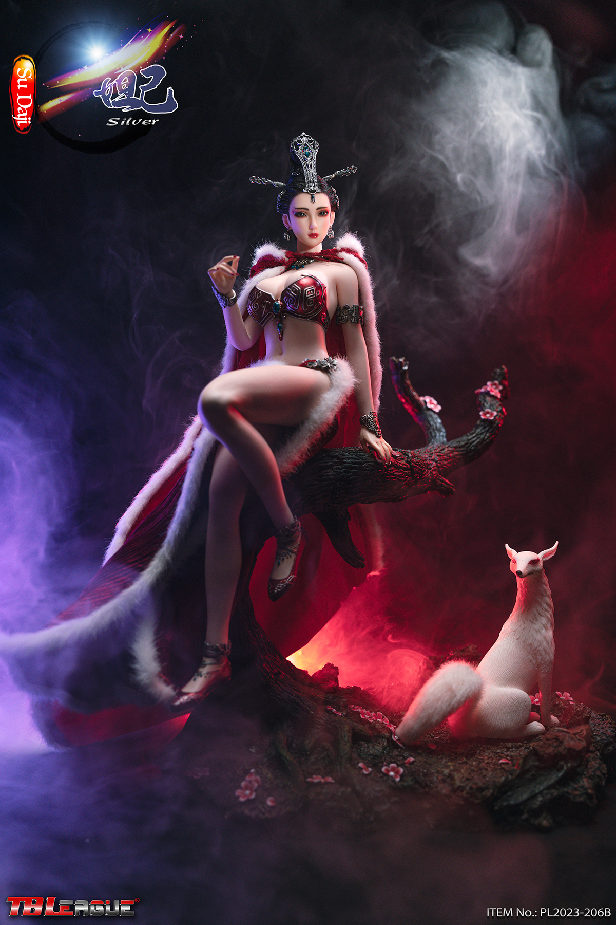 [訂金] TBLeague : 1/6 PL2023-206B 妲己 (銀色版)