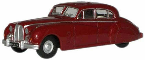 Oxford 76JAG7004 1:76 Jaguar MkVIIM Claret Metallic (Queen Mother)  捷豹.酒紅