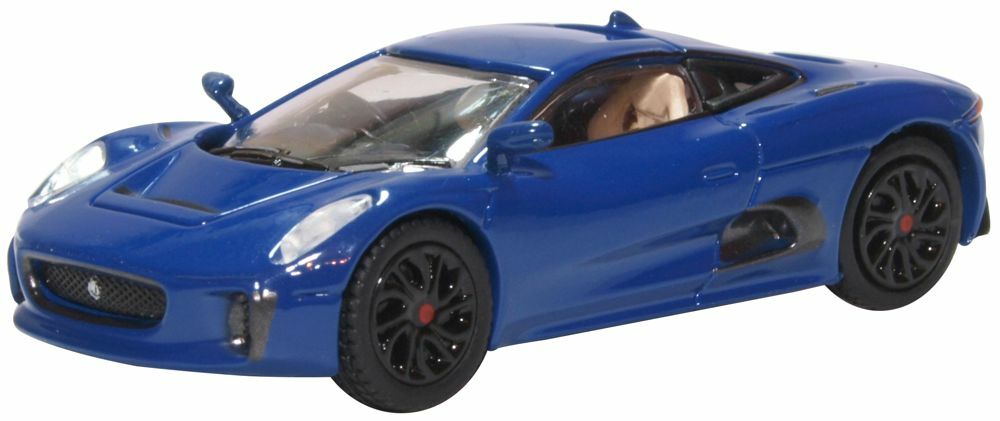 Oxford 76JCX75003 1:76 Jaguar C-X75 Caesium Blue 捷豹.藍