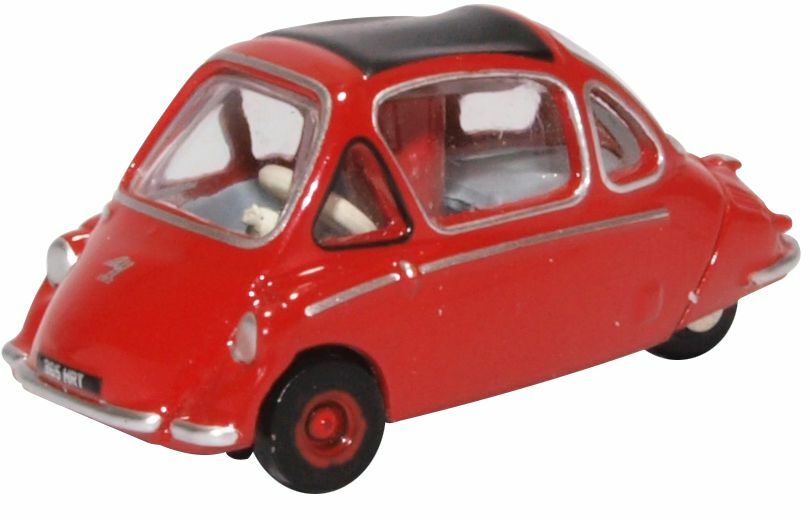 Oxford 76HE002 1:76 Heinkel Kabine Spartan Red 亨克爾汽車.紅