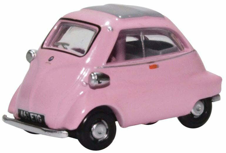Oxford 76IS003 1:76 BMW Isetta Pink BMW.粉紅