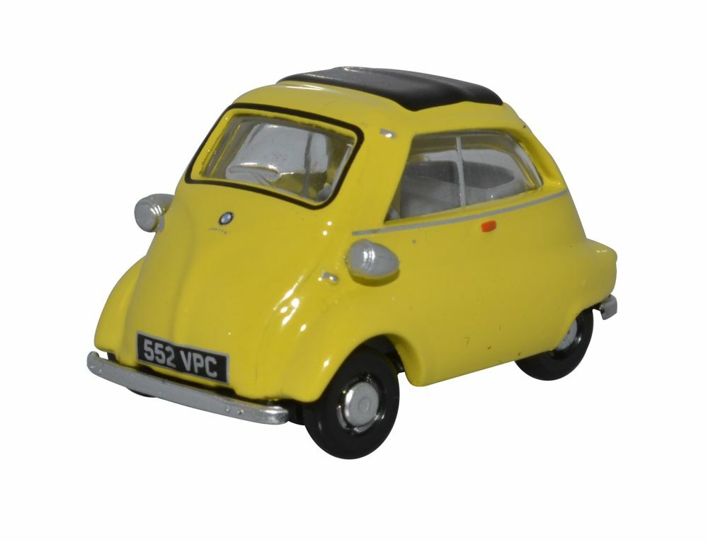 Oxford 76IS004 1:76 BMW Isetta Yellow BMW.黃