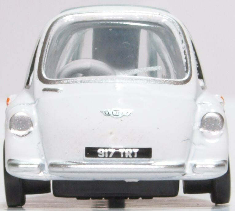 Oxford 76HE004 1:76 Heinkel Trojan Polar White 亨克爾汽車.白