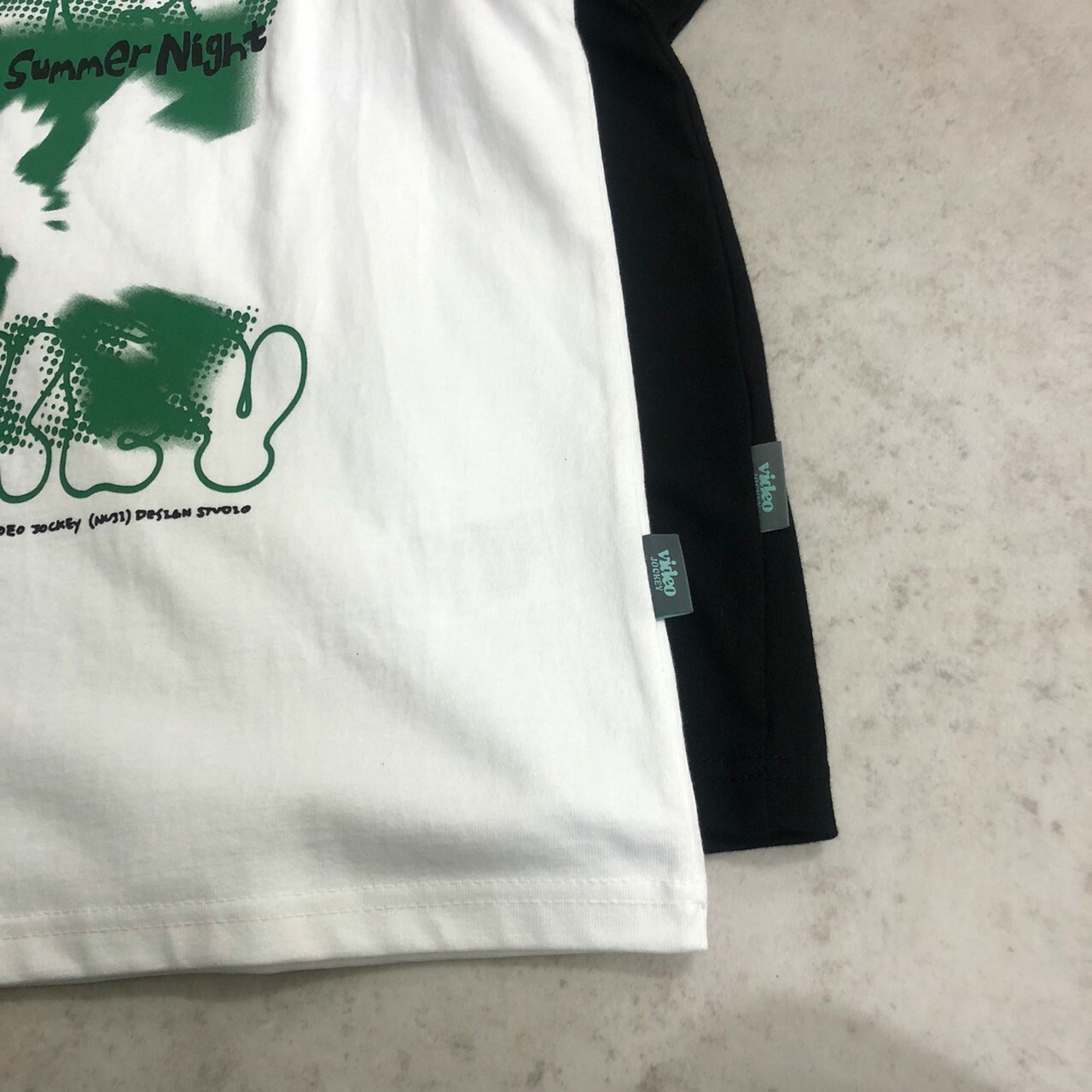 Video Jockey韓國 暈染印花短袖Tee VJ23A320