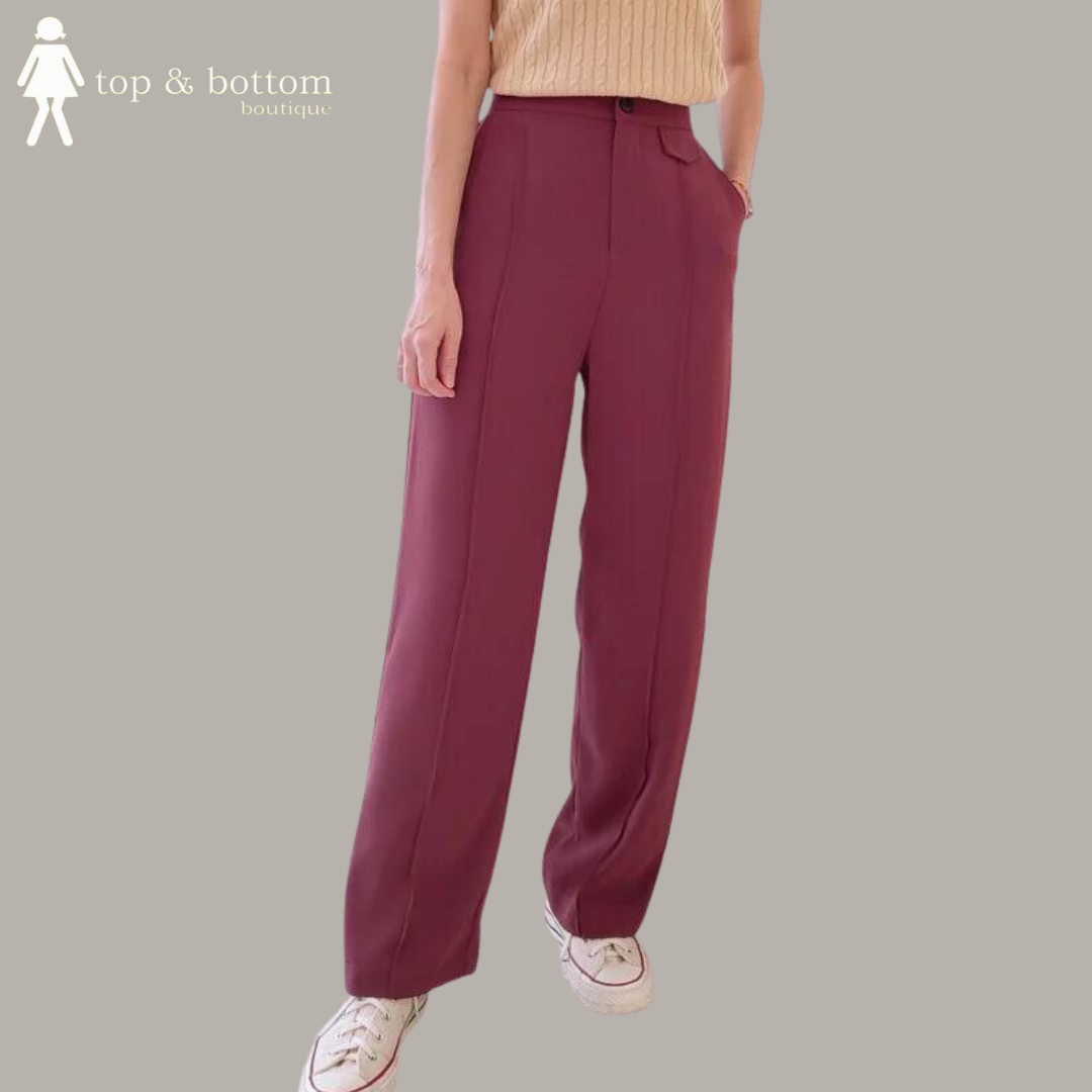 HIGH WAISTED TROUSERS