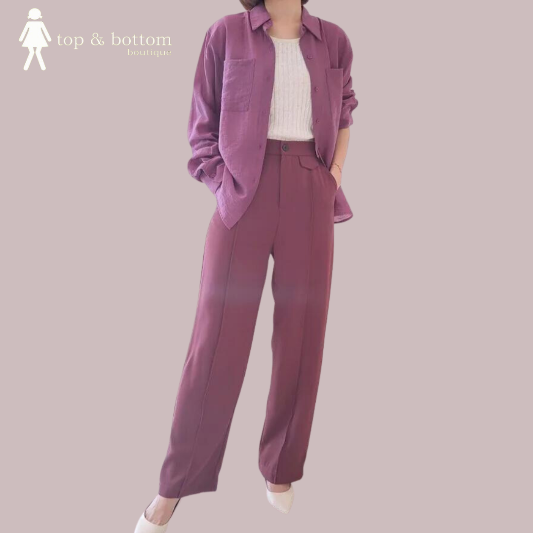 HIGH WAISTED TROUSERS