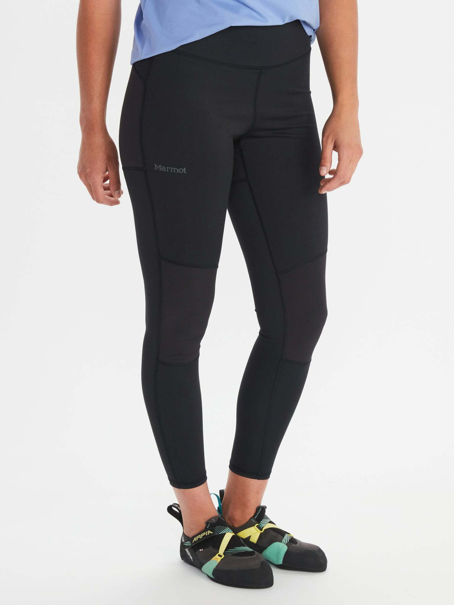 Marmot Women's Rock Haven Hybrid Tight 女款防曬快乾彈性合身褲 健行緊身褲 M14179-0001 Black [HappyOutdoor]