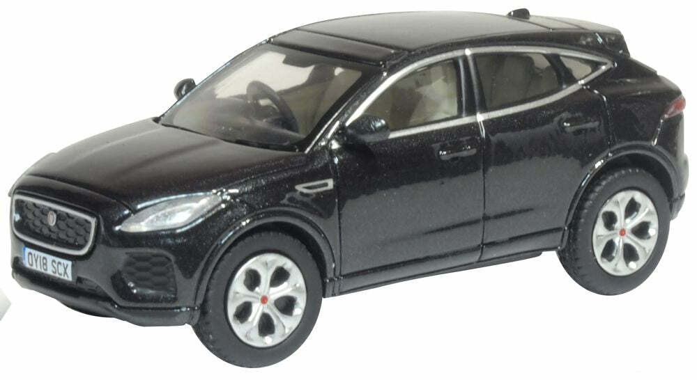 Oxford 76JEP003 1:76 Jaguar E Pace Santorini Black 捷豹休旅車.黑