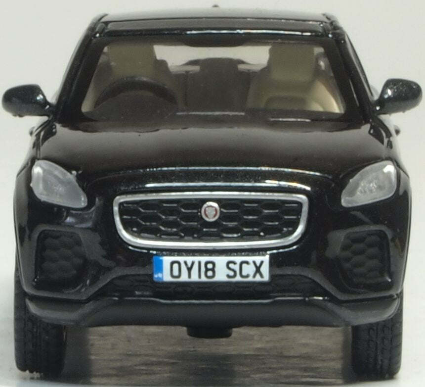 Oxford 76JEP003 1:76 Jaguar E Pace Santorini Black 捷豹休旅車.黑