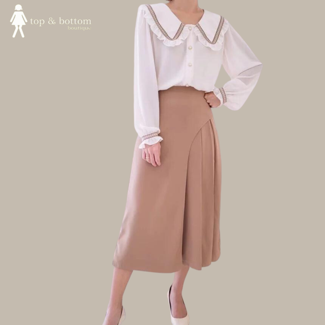 3 QUARTER WIDE LEG PANT