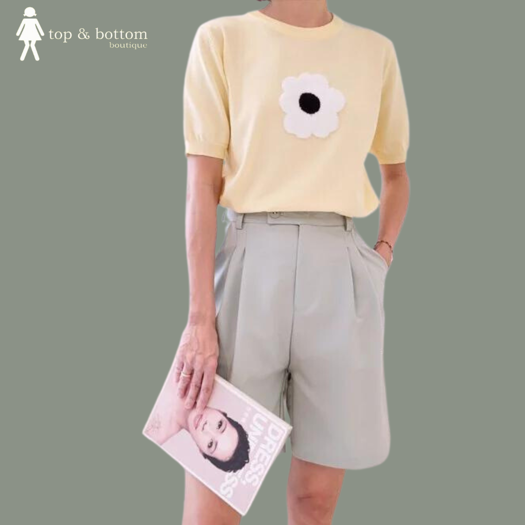 HIGH WAISTED BERMUDA