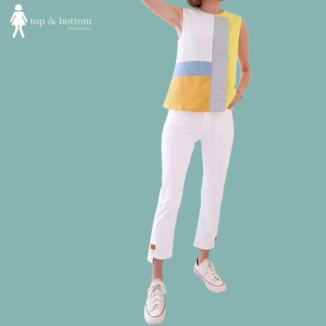 DENIM SLIM FIT ANKLE JEANS