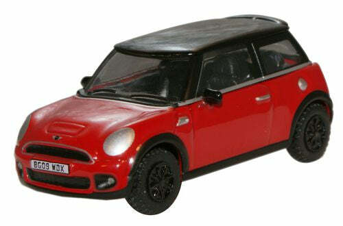 Oxford 76NMN001 1:76 New Mini Chili Red BMW.紅