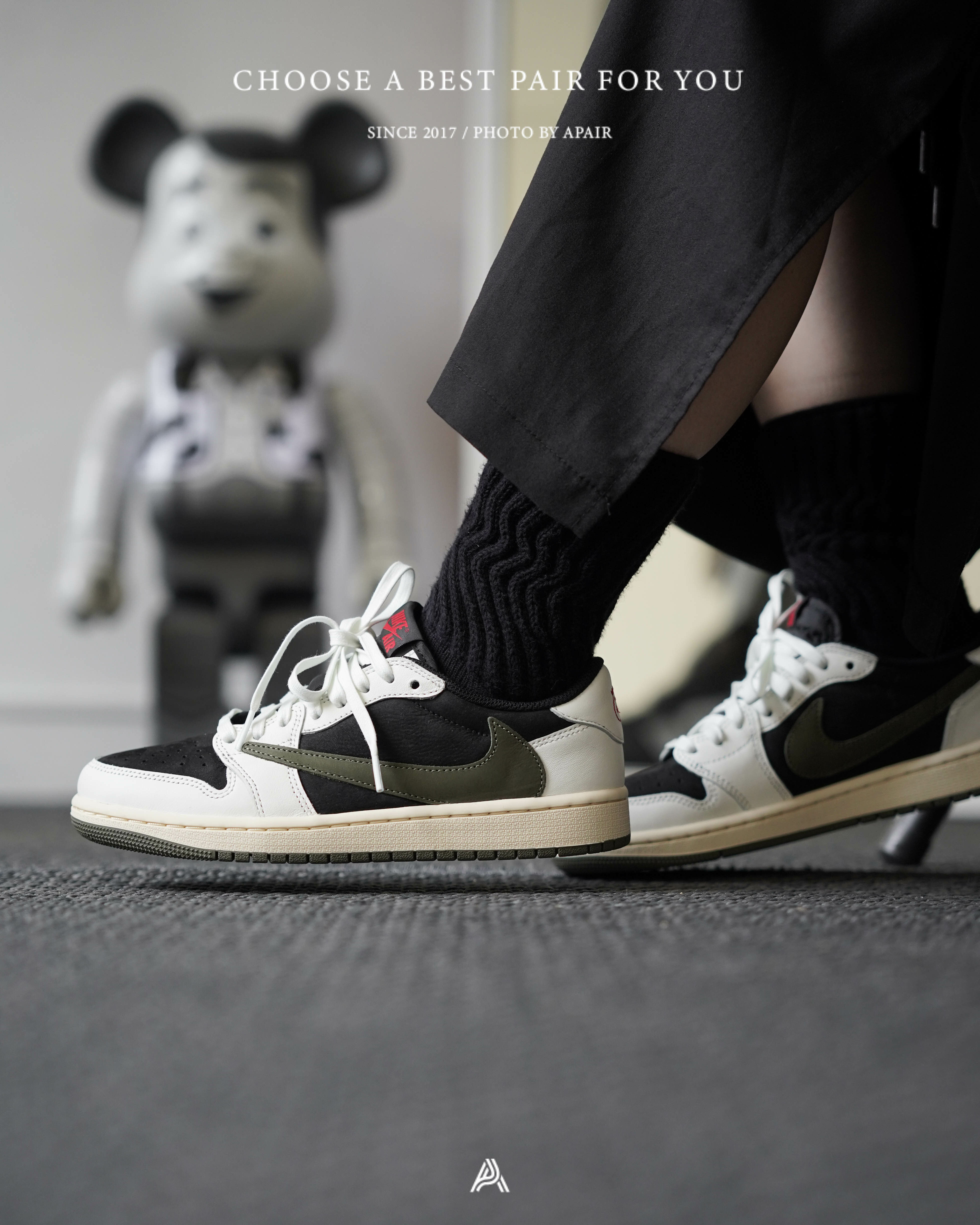 APAIR】預購Travis Scott x Nike AJ1 low 