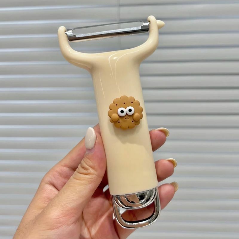 《2132》可愛餅乾不鏽鋼削皮器