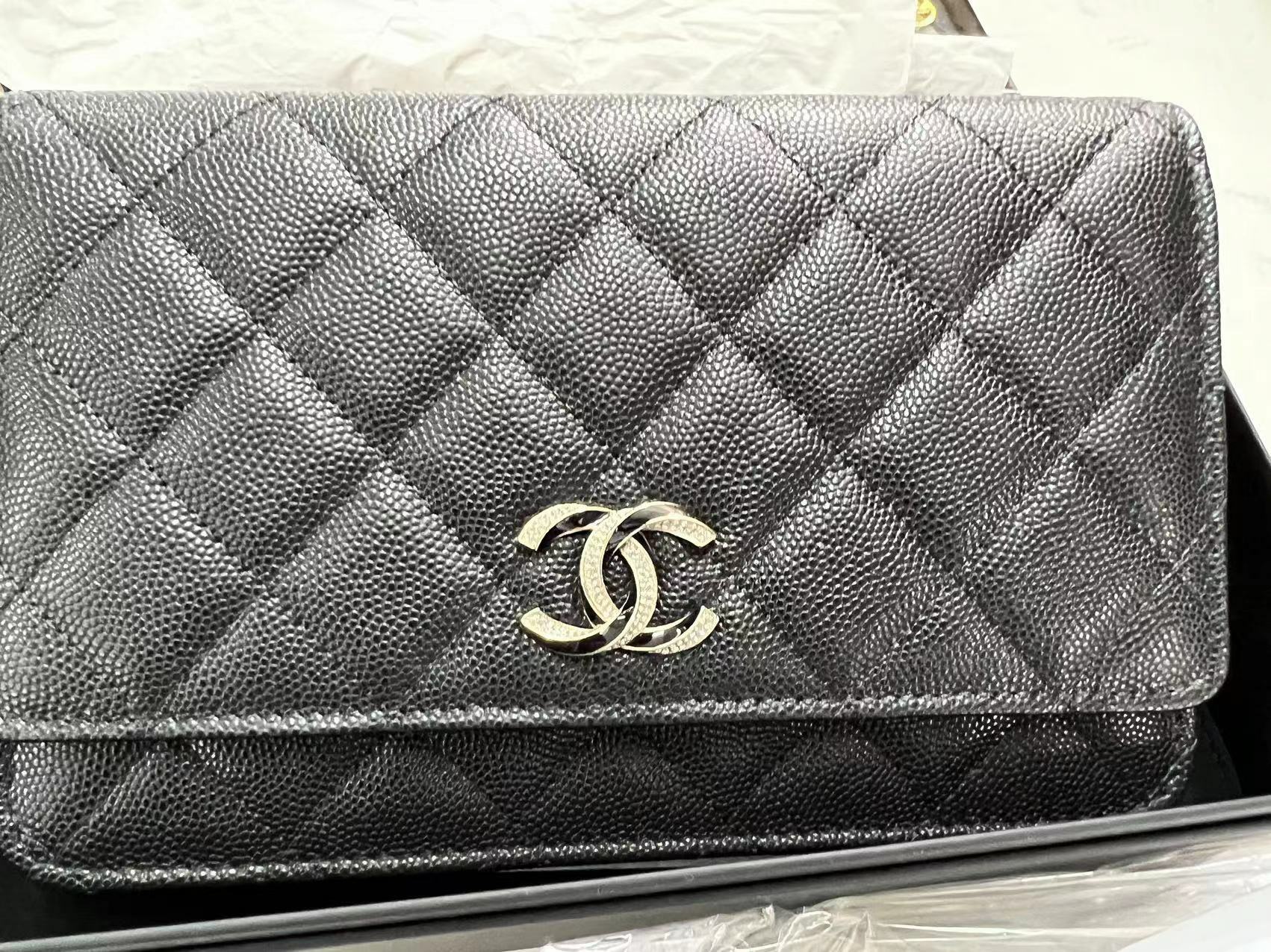 Chanel woc l閃琺瑯扣-M