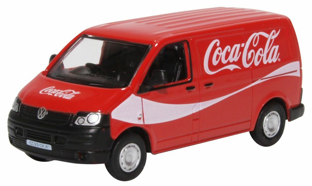 Oxford 76T5V003CC 1:76 VW T5 Van Coca Cola 可口可樂廂型貨車
