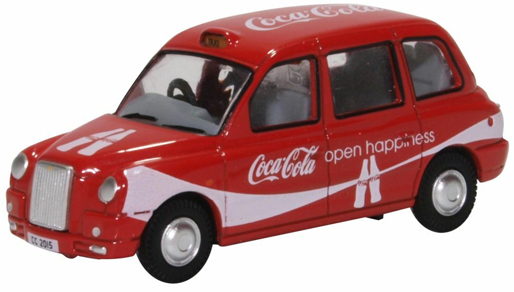 Oxford 76TX4008CC 1:76 TX4 Taxi Coca Cola 計程車.可口可樂塗裝