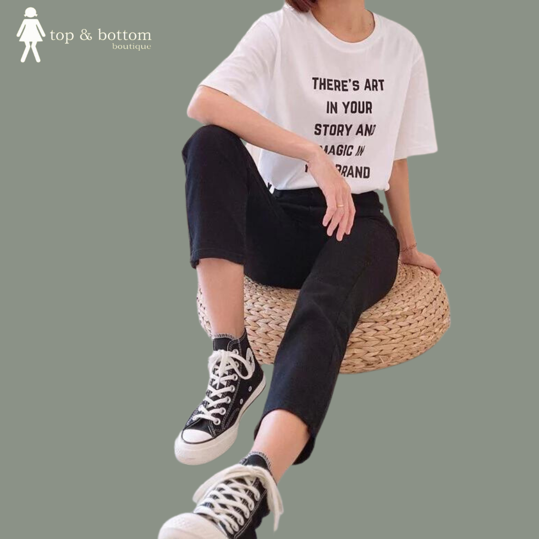 HIGH WAIST SKINNY ANKLE JEANS