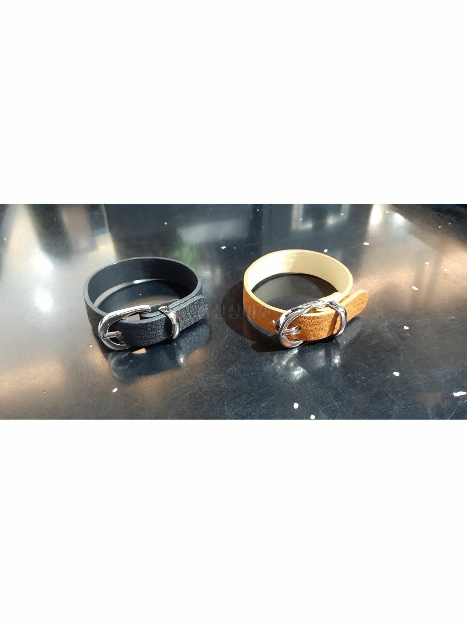 腰帶鉤皮革手鍊