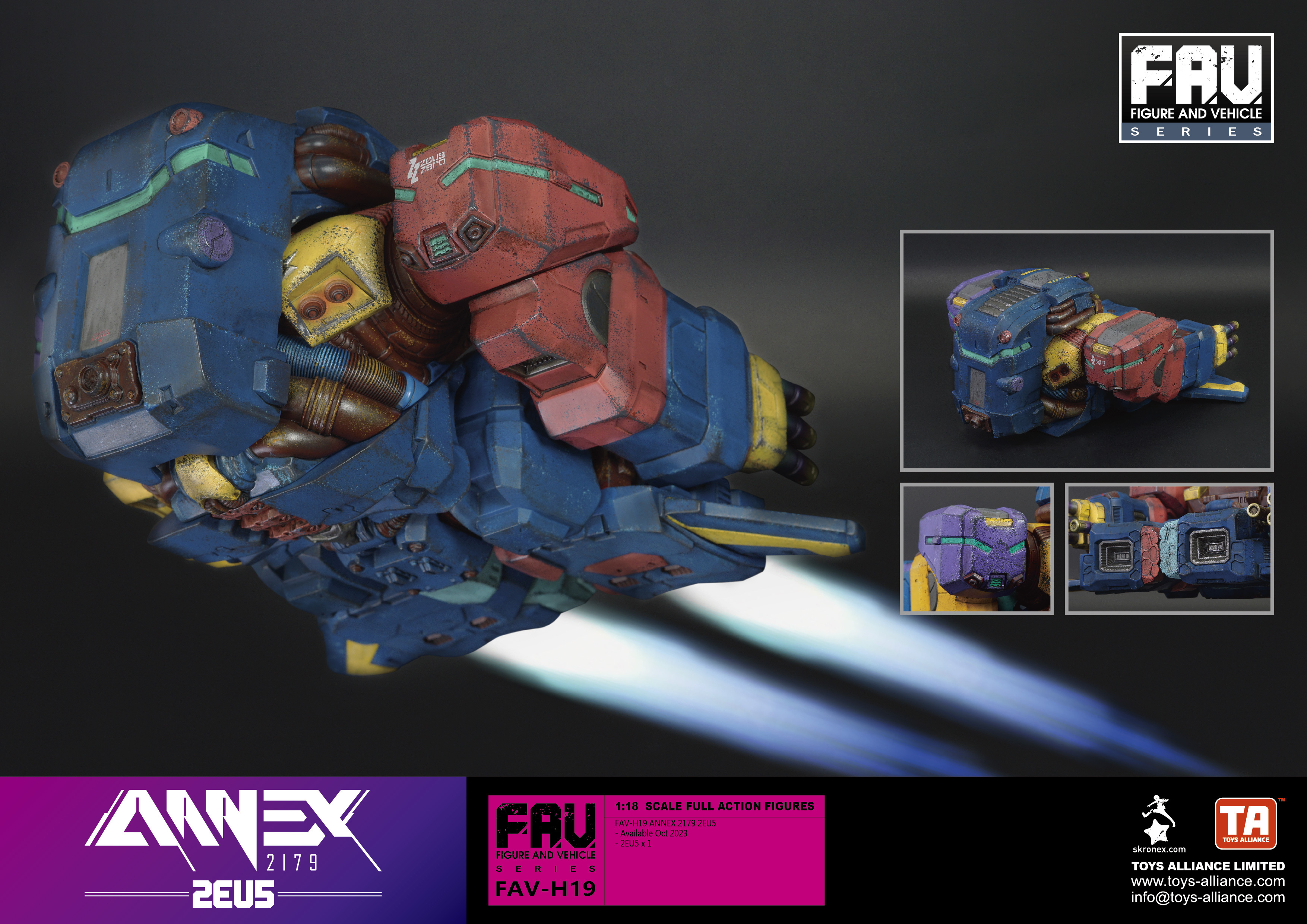 Toys Alliance : FAV-H19 2EU5 / 宙斯 (Annex 2179)