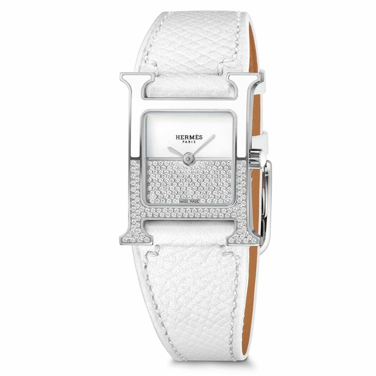 HERMES Double Jeu 鑽石手錶 B29-M