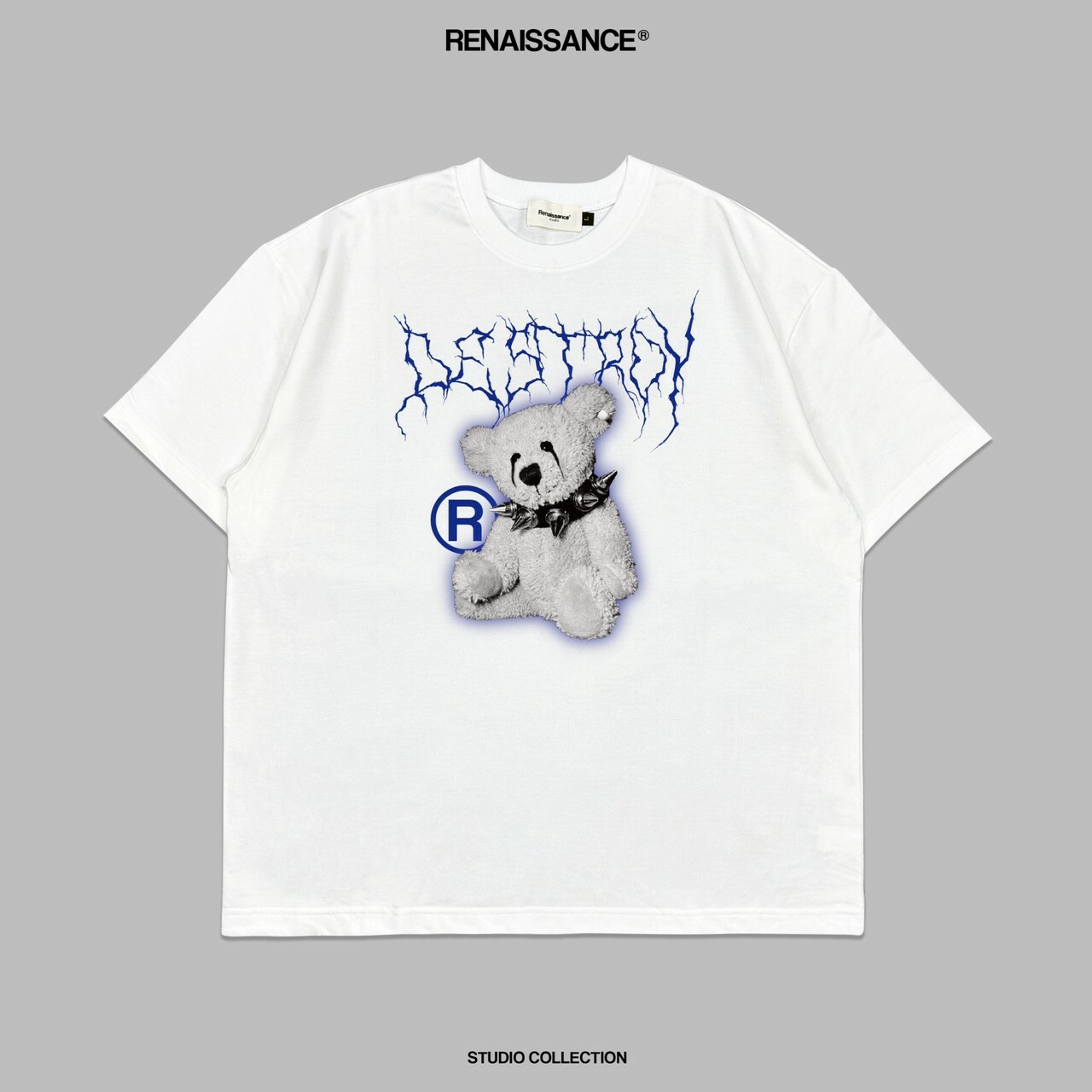 RENAISSANCE 破壞龐克泰迪 閃電字體 小熊短袖 T ‘’ Destroy Punk Teddy Tee ‘’